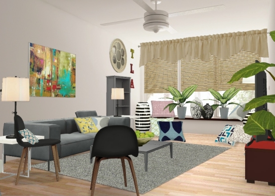 My new living room Design Rendering