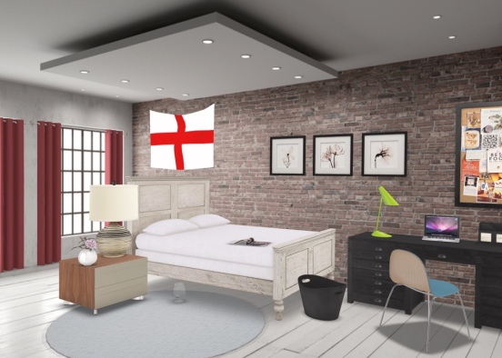Beckham Bedroom Design Rendering