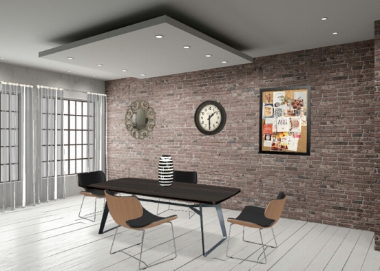 Dream dining room Design Rendering