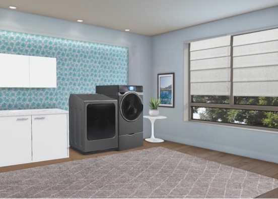 Laundry room w stella Design Rendering