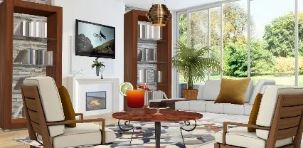 Professional interior design created with Homestyler 3D design software