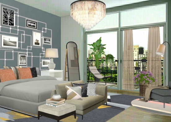Bedroom 💗 Design Rendering