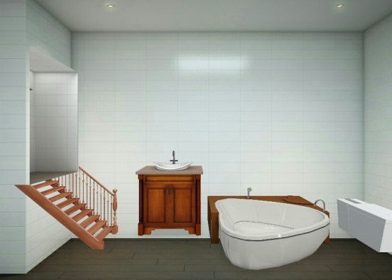 دستشویی اتاق ۱ Design Rendering