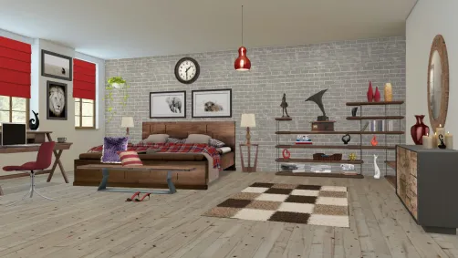 Warm bedroom 