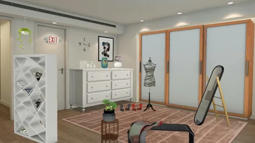 Wardrobes room