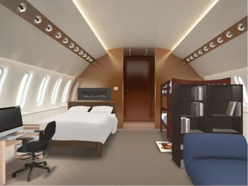 A Pilots Perfect Bedroom