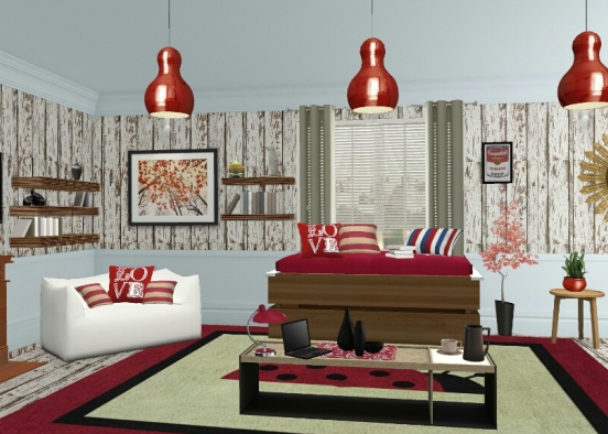Comfort room Design Rendering