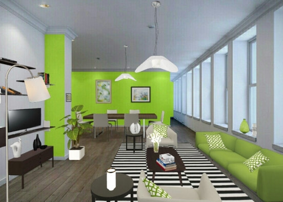 Casa verde Design Rendering