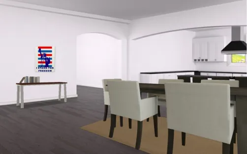 The Simple Dining Room