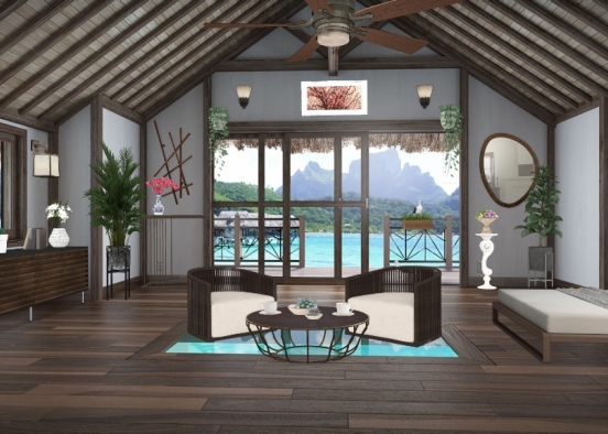 Maledivy apartman  Design Rendering