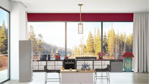 Modern Lake House Kitchen