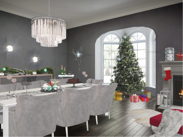 Cozy, elegant and luxurious Christmas night🙏🏻