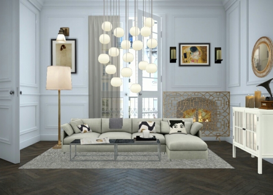 Living room #9 Design Rendering