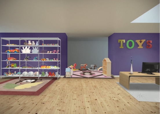 Toy Store Design Rendering