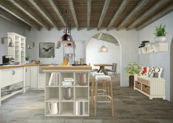 Kitchen01 Design Rendering