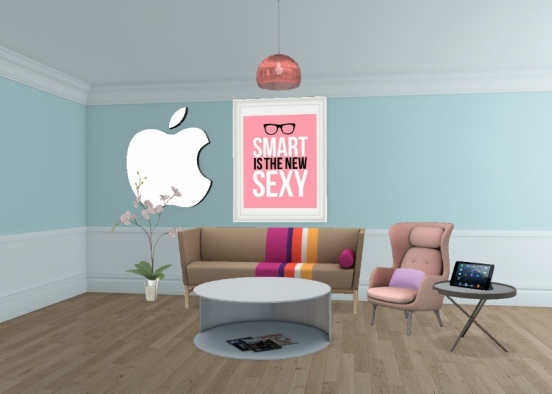 Apple break room Design Rendering