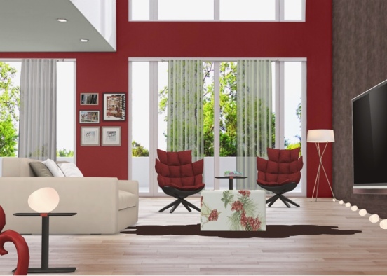 living room ❤️💫 Design Rendering