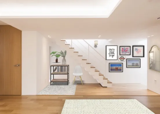 escaleras ideales para una casa  Design Rendering