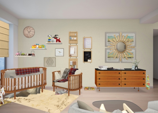 Habitación de niños/as. Design Rendering