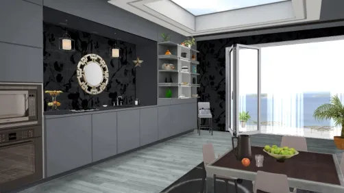 Dark dining