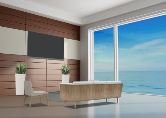 living room paradise  Design Rendering