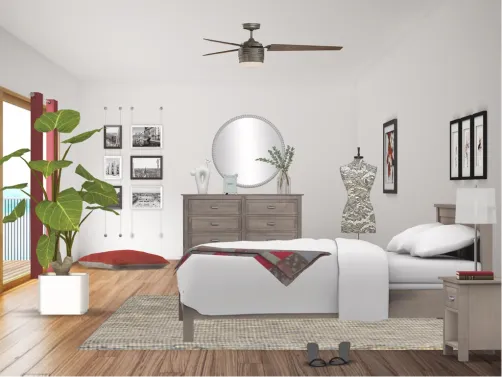 Chambre rouge