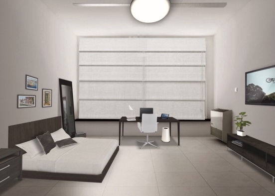 Basic apartment room 01 Design Rendering