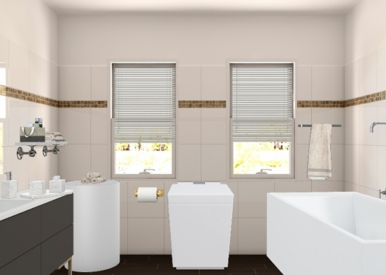 My Bathroom ❤️ Design Rendering
