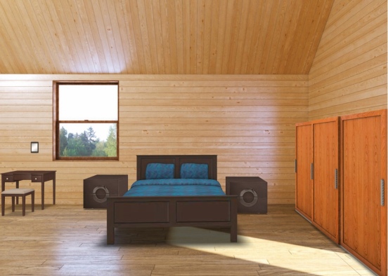 Log Cabin Room 5 Design Rendering