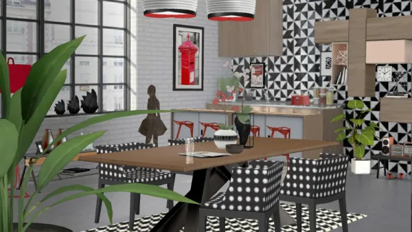 Professional interior design created with Homestyler 3D design software