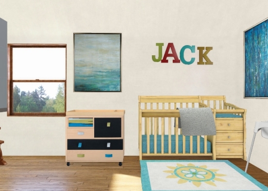 Jack's room  Design Rendering