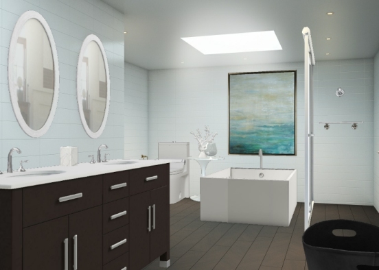 Suttle bathroom Design Rendering