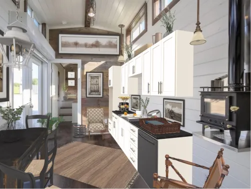 Barn House Kitchen