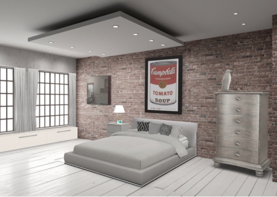 Bedroom 💜 Design Rendering
