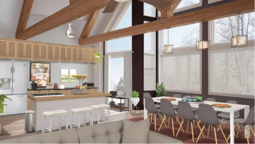Cabin Kitchen