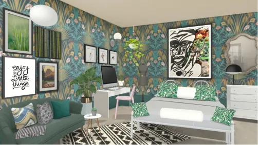 plant bedroom 💚💚