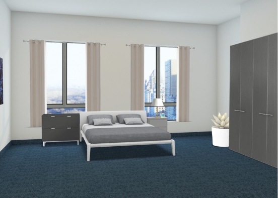 a nice little apartment Design Rendering
