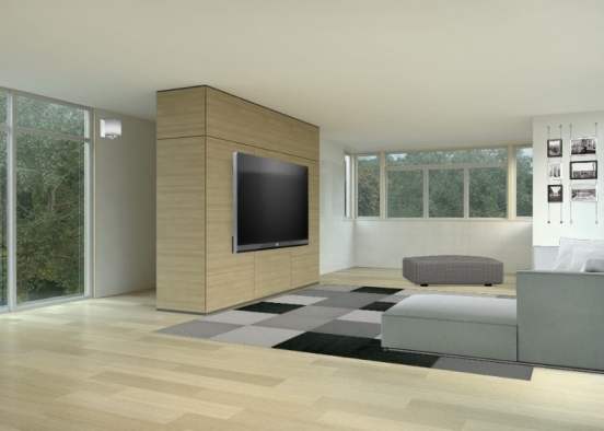 Loving Living Room  Design Rendering