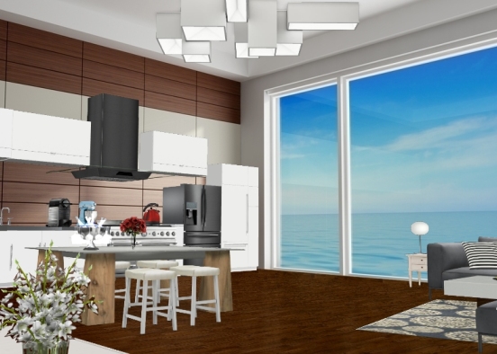 Dine and sea the beautiful view Design Rendering