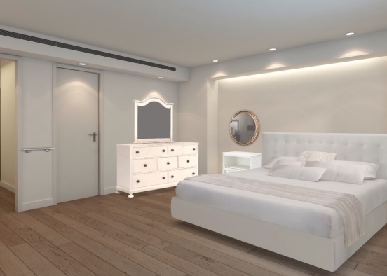 My Dream Master Bedroom Design Rendering