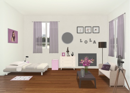 Lola’s room  Design Rendering
