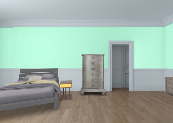 Tween bedroom Design Rendering