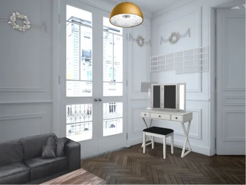 vanity room