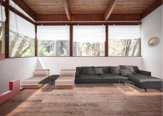 cool lounge area  Design Rendering