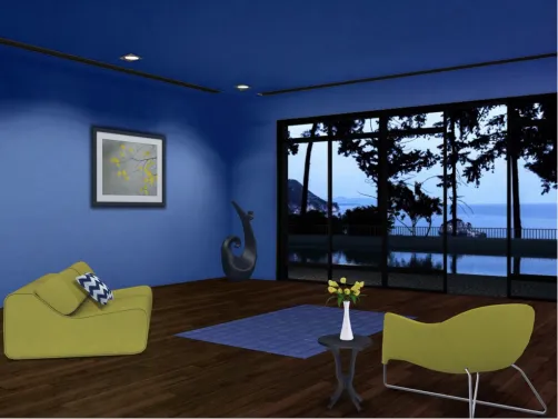 Artwork inspired space design