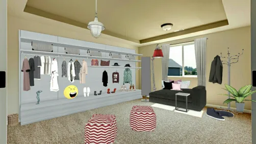 Clothes room