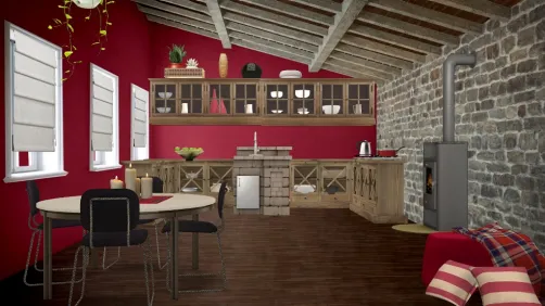Cabin Kitchen