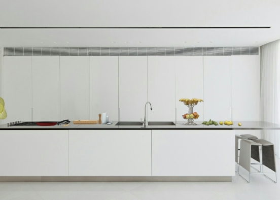 Cocina de casa Design Rendering