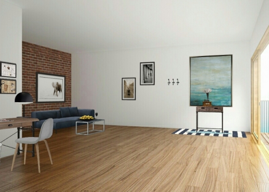 Living room #4 Design Rendering