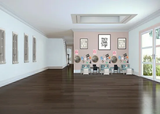 Olivia ,Emily,and Mila's new room Design Rendering